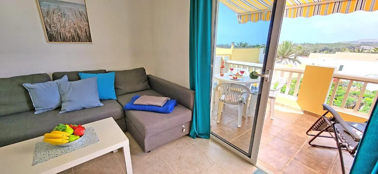 Holiday Flat Golden Sands, 1 Bedroom, Livingroom, Fast Internet, Balcony Costa Calma Spanyolország