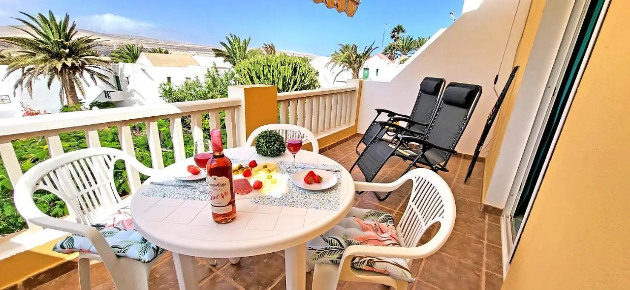 Holiday Flat Golden Sands, 1 Bedroom, Livingroom, Fast Internet, Balcony Costa Calma Apartman
